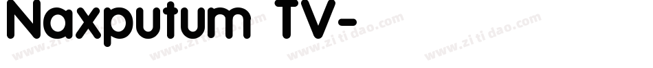 Naxputum TV字体转换